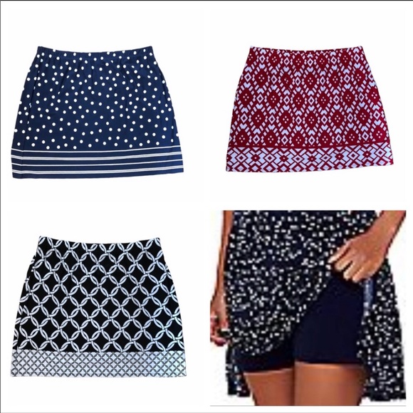 susan graver liquid knit skorts